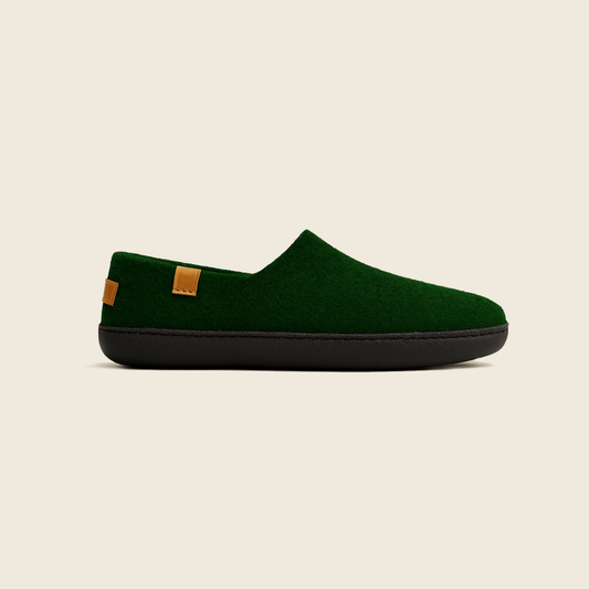 Espadrilles uldsko bred læst