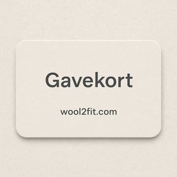Gavekort til Wool2fit.com
